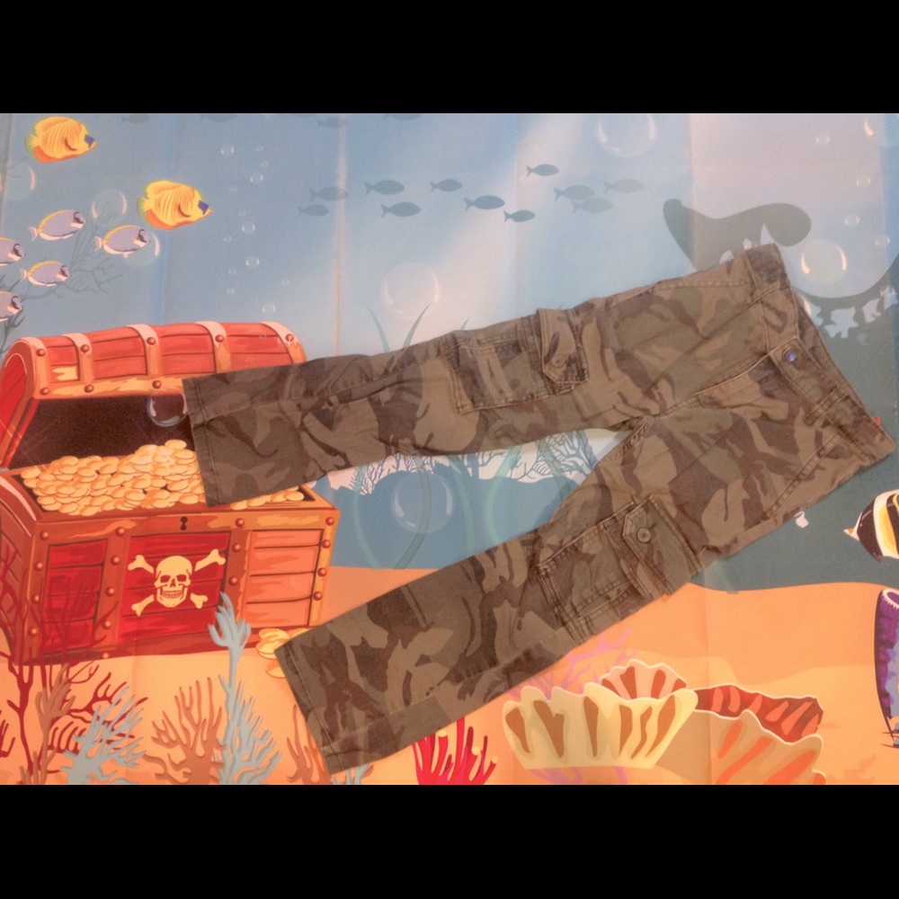 Camo Cargo Pants